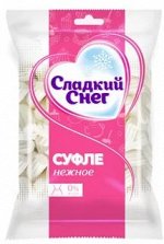 6.10.34 СУФЛЕ &quot;Сладкий снег&quot; Ваниль 85г*12шт