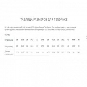 Размерная сетка