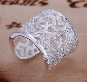 кольцо Стерлинговое серебро