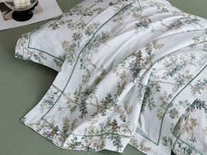 Комплект с ЛЕТНИМ одеялом из египетского хлопка Premium 160х220 см, 2233-OSPS