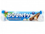 Вафелные трубочки BOUNTY Wafer Rolls 22.5 г