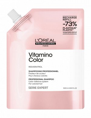Шампунь L'Oreal Professionnel Serie Expert Vitamino Color РЕФИЛЛ для окрашенных волос 500 мл