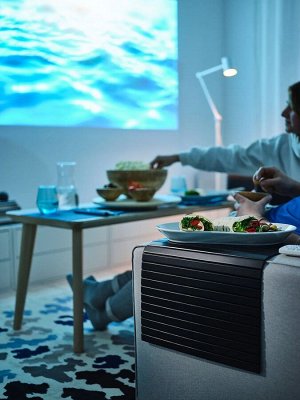 IKEA RÖDEBY, Поднос для подлокотника, черный