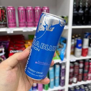 Red Bull Sea Blue Edition Juneberry 250ml - Ред Булл июньская ягода ирга