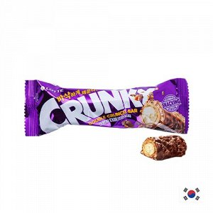 Lotte Cruncky Double Crunch Bar 35g - Шоколадный батончик кранки с воздушным рисом