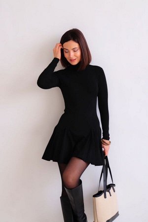 Платье чёрное