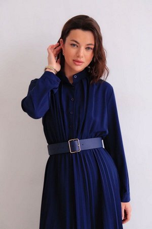 Платье синее