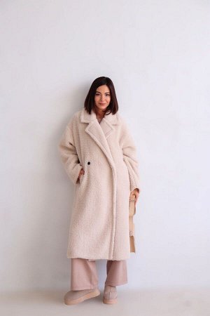 Шубка + ДЛИНА: 115 (+-3) см.
+ СОСТАВ: ПЭ 80%,шерсть 20%; подклад: ПЭ 100%
+ ПАРАМЕТРЫ МОДЕЛИ: 81/60/91, рост модели 165 см.
+ ОБРАЗЕЦ НА МОДЕЛИ: 44-46