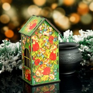 Чайный домик  «Крыска», счастья, цветы и бабочки, 9,5-9,5-20 см