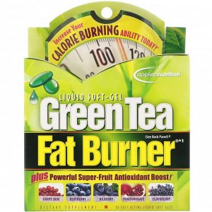 Appliednutrition, Добавка для нормализации веса с зеленым чаем, 30 желатиновых капсул быстрого действия