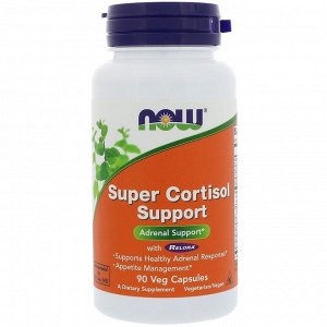 Now Foods, Super Cortisol Support, 90 растительных капсул