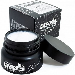 FarmStay Black Snail All In One Eye Cream Крем для зоны вокруг глаз с муцином черной улитки