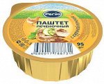Паштет 95гр PERVA Печеночный с Куриной печенью ламистер круг 1/20, шт