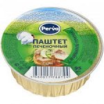 Паштет 95гр PERVA Печеночный с Индюш.печенью ламистер круг 1/20, шт