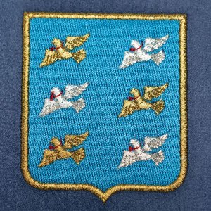 Визитница «Торжок», м.667 р.7380-1, синий