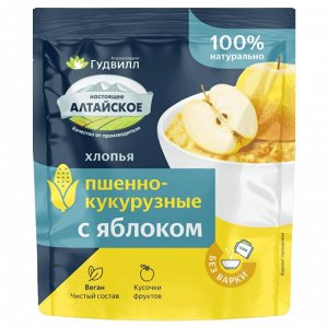 Хлопья крупяные не треб/вар пшенно-кукурузные с яблоком (40г)