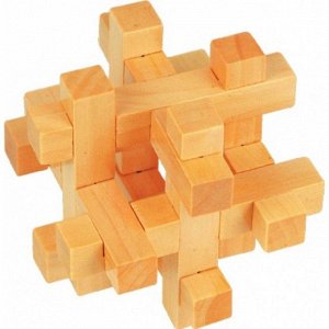 Головоломка Mini Puzzle I, II в ассортименте (дерво)