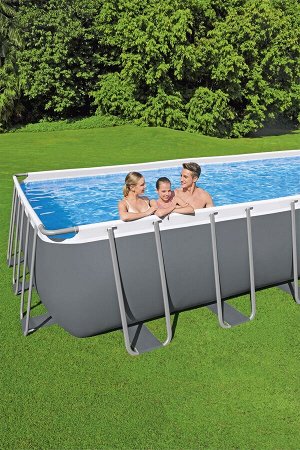 Каркасный бассейн (5612B) BestWay [640х274х132см, 19281л, 146кг, лестница, тент, фильтр]