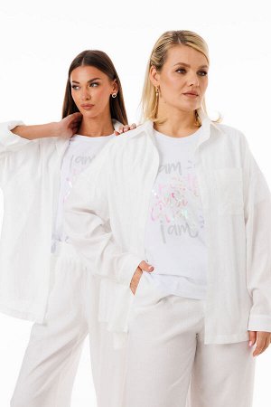 Костюм Костюм Kivviwear 4283428401 молочный 
Состав: Вискоза-100%;
Сезон: Весна
Рост: 170

Женский костюм из жатой вискозы: свобода и стиль в каждой деталиИдеальный ансамбль для тех, кто ценит комфор