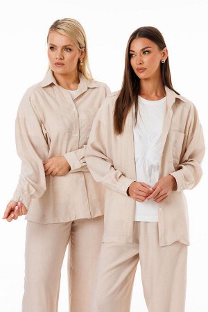 Костюм Костюм Kivviwear 4283428402 кремовый 
Состав: Вискоза-100%;
Сезон: Весна
Рост: 170

Женский костюм из жатой вискозы: свобода и стиль в каждой деталиИдеальный ансамбль для тех, кто ценит комфор