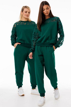 Костюм Костюм Kivviwear 4286428701 изумруд 
Состав: ПЭ-26%; Хлопок-72%; Эластан-2%;
Сезон: Весна
Рост: 170

Стильный костюм из джемпера и брюк: комфорт и современный дизайнОбновите гардероб с этим ун