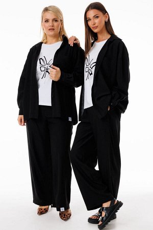 Костюм Костюм Kivviwear 4283428403 черный 
Состав: Вискоза-100%;
Сезон: Весна
Рост: 170

Женский костюм из жатой вискозы: свобода и стиль в каждой деталиИдеальный ансамбль для тех, кто ценит комфорт 