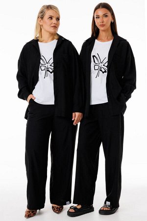 Костюм Костюм Kivviwear 4283428403 черный 
Состав: Вискоза-100%;
Сезон: Весна
Рост: 170

Женский костюм из жатой вискозы: свобода и стиль в каждой деталиИдеальный ансамбль для тех, кто ценит комфорт 