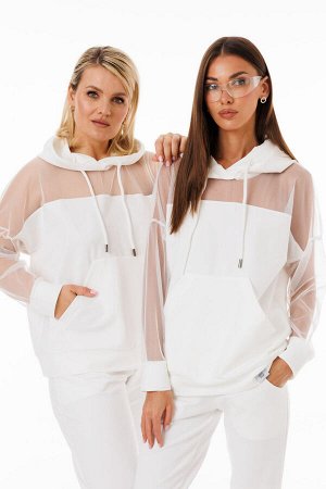 Костюм Костюм Kivviwear 4289404004 молочный 
Состав: ПЭ-26%; Хлопок-72%; Эластан-2%;
Сезон: Весна
Рост: 170

Объедините свободу движений и модный лук в этом спортивном костюме, состоящем из худи своб
