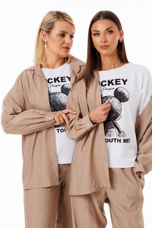 Костюм Костюм Kivviwear 4283428404 капучино 
Состав: Вискоза-100%;
Сезон: Весна
Рост: 170

Женский костюм из жатой вискозы: свобода и стиль в каждой деталиИдеальный ансамбль для тех, кто ценит комфор