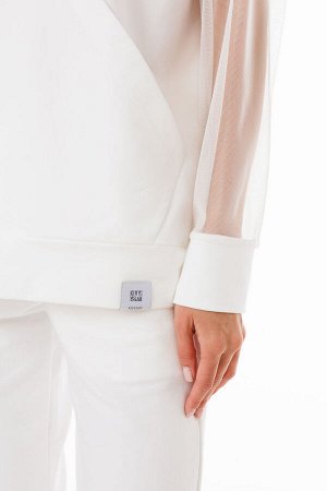 Костюм Костюм Kivviwear 4289404004 молочный 
Состав: ПЭ-26%; Хлопок-72%; Эластан-2%;
Сезон: Весна
Рост: 170

Объедините свободу движений и модный лук в этом спортивном костюме, состоящем из худи своб