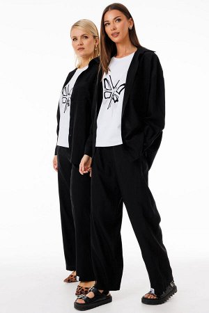 Костюм Костюм Kivviwear 4283428403 черный 
Состав: Вискоза-100%;
Сезон: Весна
Рост: 170

Женский костюм из жатой вискозы: свобода и стиль в каждой деталиИдеальный ансамбль для тех, кто ценит комфорт 