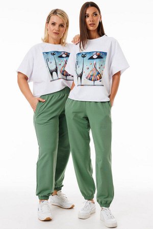 Костюм Костюм Kivviwear 4267418408 белый 
Состав: Хлопок-92%; Эластан-8%;
Сезон: Весна
Рост: 170

Обновите свой гардероб с нашим спортивным костюмом, созданным для ценителей комфорта и современного д