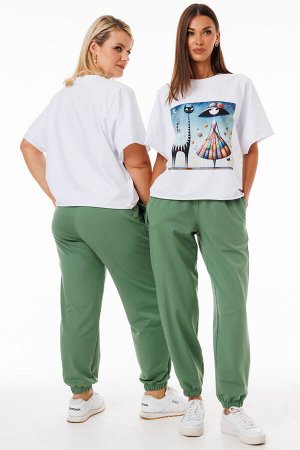 Костюм Костюм Kivviwear 4267418408 белый 
Состав: Хлопок-92%; Эластан-8%;
Сезон: Весна
Рост: 170

Обновите свой гардероб с нашим спортивным костюмом, созданным для ценителей комфорта и современного д
