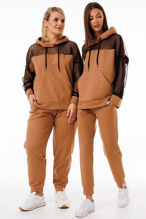 Костюм Костюм Kivviwear 4289404001 терракотовый 
Состав: ПЭ-26%; Хлопок-72%; Эластан-2%;
Сезон: Весна
Рост: 170

Объедините свободу движений и модный лук в этом спортивном костюме, состоящем из худи 