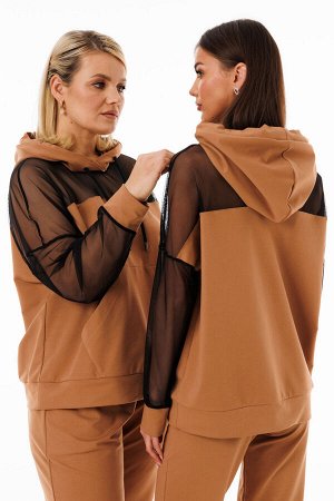 Костюм Костюм Kivviwear 4289404001 терракотовый 
Состав: ПЭ-26%; Хлопок-72%; Эластан-2%;
Сезон: Весна
Рост: 170

Объедините свободу движений и модный лук в этом спортивном костюме, состоящем из худи 