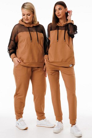 Костюм Костюм Kivviwear 4289404001 терракотовый 
Состав: ПЭ-26%; Хлопок-72%; Эластан-2%;
Сезон: Весна
Рост: 170

Объедините свободу движений и модный лук в этом спортивном костюме, состоящем из худи 