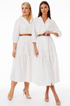 Платье Платье Kivviwear 426901 молочный 
Состав: Вискоза-100%;
Сезон: Весна
Рост: 170

Идеальное сочетание стиля и комфорта! Это удлиненное платье с пуговицами по всей длине переда станет универсальн