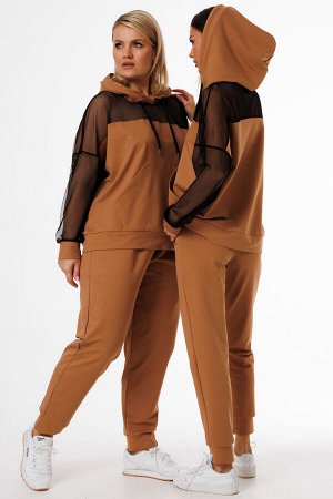 Костюм Костюм Kivviwear 4289404001 терракотовый 
Состав: ПЭ-26%; Хлопок-72%; Эластан-2%;
Сезон: Весна
Рост: 170

Объедините свободу движений и модный лук в этом спортивном костюме, состоящем из худи 