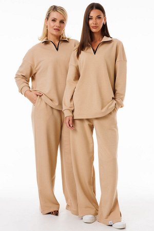 Костюм Костюм Kivviwear 4288413210 бежевый 
Состав: ПЭ-26%; Хлопок-72%; Эластан-2%;
Сезон: Весна
Рост: 170

Спортивный костюм с толстовкой и брюками палаццио: Удобство и стиль в каждой деталиИдеальны