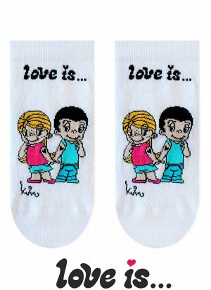Носки женские короткие LOVE IS...
