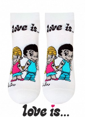 Носки женские короткие LOVE IS...