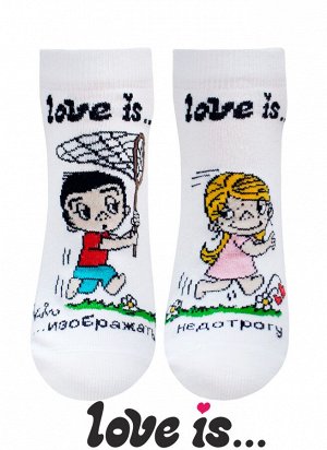 Носки женские короткие LOVE IS...