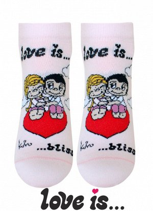 Носки женские короткие LOVE IS...