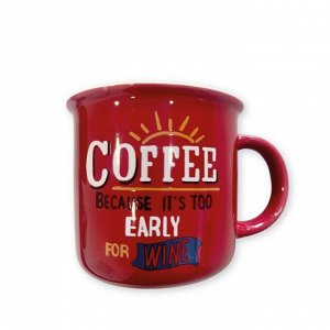 Кружка, 390 мл, фрф, подар. упак., JUST COFFEE