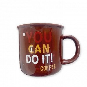 Кружка, 390 мл, фрф, подар. упак., JUST COFFEE