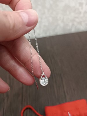 Серебряные серьги с фианитами