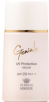 HERMOSA Geniale UV Protection SPF 28 PA++ - уходовое солнцезащитное средство со стволовыми клетками