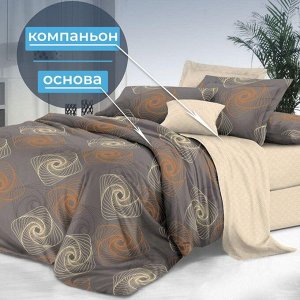 Простыня на резинке 120*200 см, сатин "Престиж", борт 25 см (Оберег (компаньон))