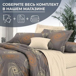 Простыня на резинке 120*200 см, сатин "Престиж", борт 25 см (Оберег (компаньон))
