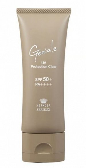 HERMOSA UV Protection Clear SPF 50+ PA++++ - увлажняющий солнцезащитный крем